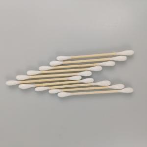 Double Heads Biodegradable 75mm Bamboo Cotton Buds