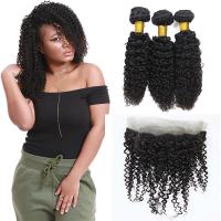 Raw 360 Lace Frontal Closure Ear To Ear 3 Bundles Jerry Wave Natural Looking