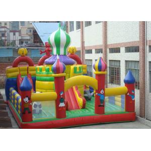 China 0.55mm PVC Tarpaulin Inflatable Bouncy Castle House, Inflatable Fun Park supplier