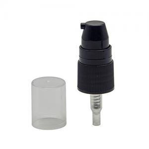 China Gold Silver Long Nozzle 24-410 Cream Pump With Clip supplier