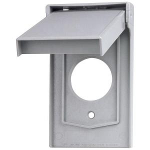 Aluminum Alloy Custom Die Casting of Weatherproof Electrical Outdoor Outlet Box Cover