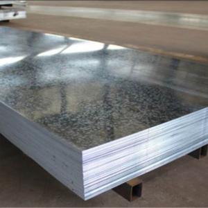 China 24 Gauge HR Plain Galvanized Steel Sheet Metal AISI Q355E Q345C supplier
