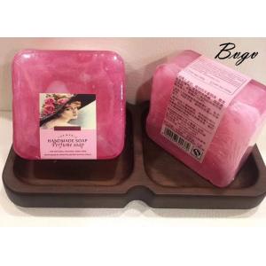 Sakura Flower Extract Luffa Scrub Soap Essential Oil Exfoliating Scrub Soap