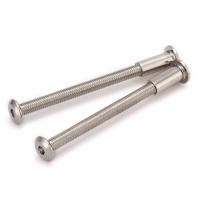China Stainless steel Customized Male Female Book Binding decorative Bolt /Sex Bolts connecting female bolts on sale
