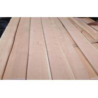 China Pink Quarter Cut Cherry Veneer With Mineral Line , 0.5 mm Thickness on sale
