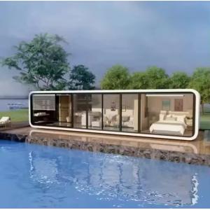 China New Design Apple Cabin Economic Movable Capsule Hotel Container House Movable Home Prefab House wholesale