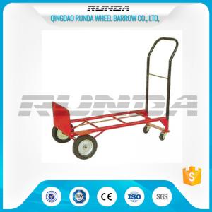 China Four Wheels Transport Light Duty Hand Truck 50kg Loading  Replaceable Axle supplier