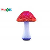 China Stage Decoration 2.5m Inflatable Mushroom With Led Light on sale
