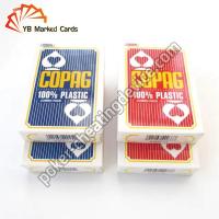 China Plastic Copag Jumbo Index Marked Cards for invisible inl contact lenses on sale