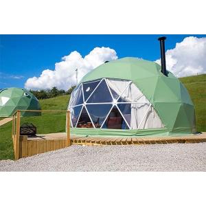 China Outdoor Glamping Eco Hotel Transparent Waterproof Dome House Desert Geodesic Tent supplier