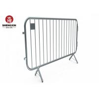 Customized Metal Galvanised Crowd Control Barriers Portable Barricades