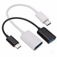 China 20cm Type C To USB Type A Female OTG Cable Adapter Customized on sale