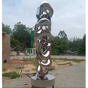China Stainless Steel Contemporary Garden Statues , Lawn And Garden Ornaments Statues supplier