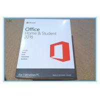 China Microsoft Office 2016 Home And Student Edition Pc Download Lifetime Activation on sale