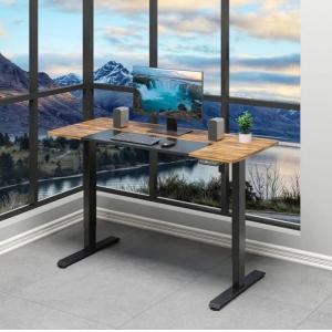 Adjustable Height Dual Motor Stand Workbench Table for Office Computer in Home Office