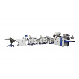 Large Format Paper Processing Machinery Pharmaceutical Outsert Production Line Leaflet Outsert System