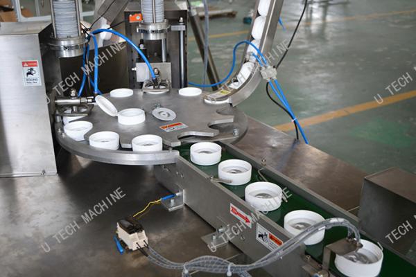 380V 440V Induction Cap Sealing Machine For Lining Materials Aluminum Alloy Made