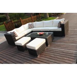 China All Weather Sectional Big Size Rattan Outdoor Wicker Patio Sofa Patio Furniture supplier