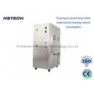 High Quality SUS 304 Stainless Steel Machine 3 Levels Filter System SMT Stencil Cleaning Machine