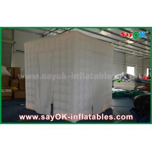 Inflatable Photobooth Oxford Cloth Led Remote Control Lighting Inflatable Open  Air Photo Booth Cabinet