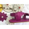 China Rubber Outsole Real Leather Flower Stylish Kids Shoes Wearproof Rubber Outsole wholesale