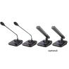 China HUAIN Hand in Hand 5G Discussion Chairman Unit Voting Microphone Wireless Conference System Mic with Control Unit wholesale