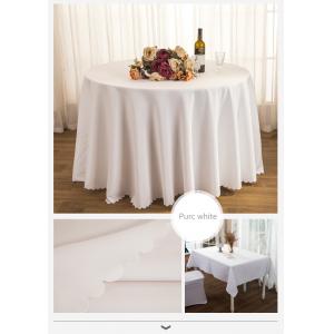 Dobby Pattern Restaurant Table Cloth For Banquet Conference