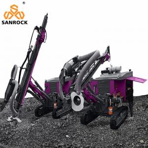 China Rock Blasting Integrated Drilling Equipment Mining Hydraulic Rotary DTH Drilling Rig supplier