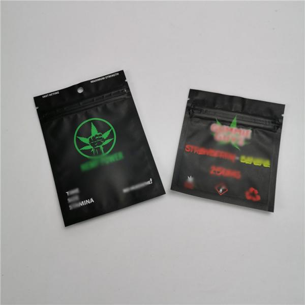 Resealable Plastic Pouches Packaging Runtz Smell Proof 3.5 Gram Custom Label