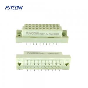 China PCB Vertical Euro Connector 10 pin 20 Pin 30 pin Female Din 41612 Connector supplier