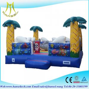 Hansel china kids playground slides inflatable playground slide