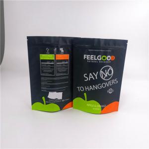 factory price stand up barrier pouches with tear notch chips packaging zipper bags