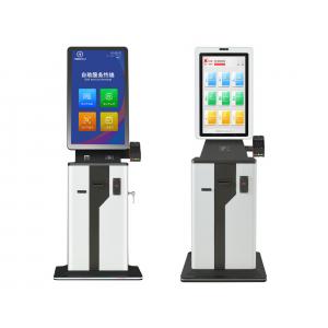 Customization Restaurant Self Ordering Kiosk Pos System For Print Boarding Pass