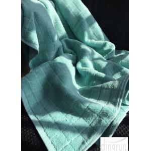 Thick Lattice Design quick dry bath sheet , Customized Colorful spa bath towels 100*180cm
