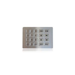 waterproof metal keypad with rugged ATM kiosk numeric  keypad