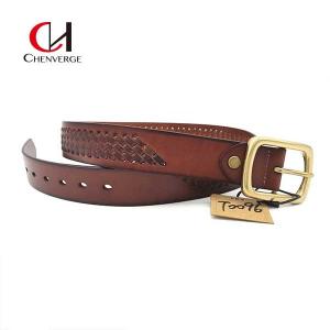 Multicolor Mens Braided Leather Belt For Jeans Cowhide Material