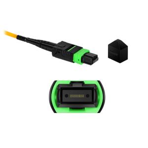 China 12 Pin fêmea Singlemode G657A1 do homem do cabo de remendo dos núcleos OS1 MPO supplier