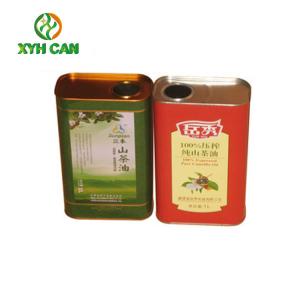 China Olive Oil Tin Can Commercial for Organic Flaxseed Oil packaging Cans 0.18-0.25 Mm Thickness supplier