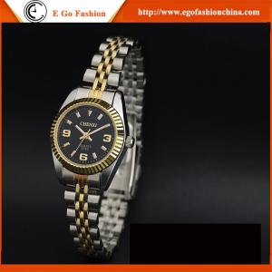 China 004C Imitation Diamond Watches Women Stainless Steel Band Woman Watch Dress Watch Luxury supplier