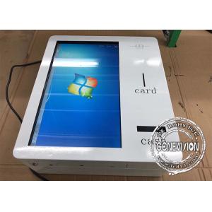 China Quiosque Nano do serviço do auto do tela táctil de Android 7,1 com aceitante do dinheiro supplier