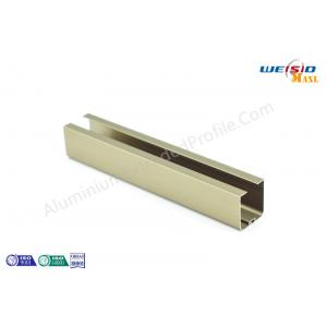 China Industrial 6063 T5 Bronze Anodized Aluminium Profile , Aluminium Window Frame wholesale