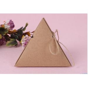 Paper triangle packaging box, creative personalized gift packaging tray, factory direct sales