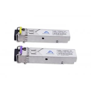 40km BIDI SFP Module Tx1490nm / Rx1550nm , Simplex LC SFP Optical Module