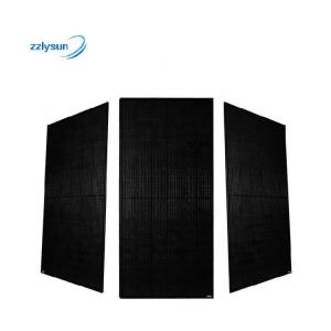 China manufacturer high efficiency solar panel 385W home use all black mono crystalline photovoltaic price solar panel