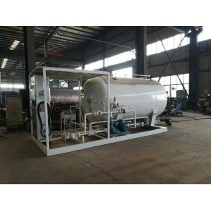 China 5mt LPG Skid Station Gas LPG Tank 10000 Liters With Customized Color supplier