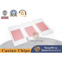 China Texas Black Jack Club Customized Acrylic Translucent Matte Playing Card Pressing Board on sale