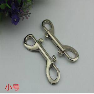Handbag hardware 85 mm length nickel color swivel snap lobster claw clasp hook with nickel free