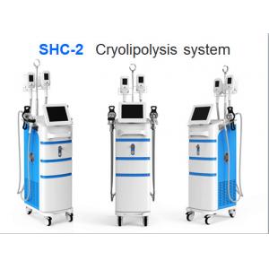 China 5 heads cryolipolysis fat freeze slimming machine for both home use and salon supplier