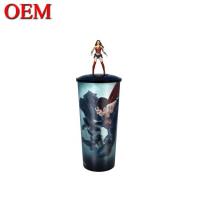 China Customized Cute Plastic Topper Character Cup Topper Figurine on sale