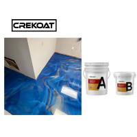 China Clear Pure Epoxy Resin Metallic Floor Paint Heat Resistant on sale
